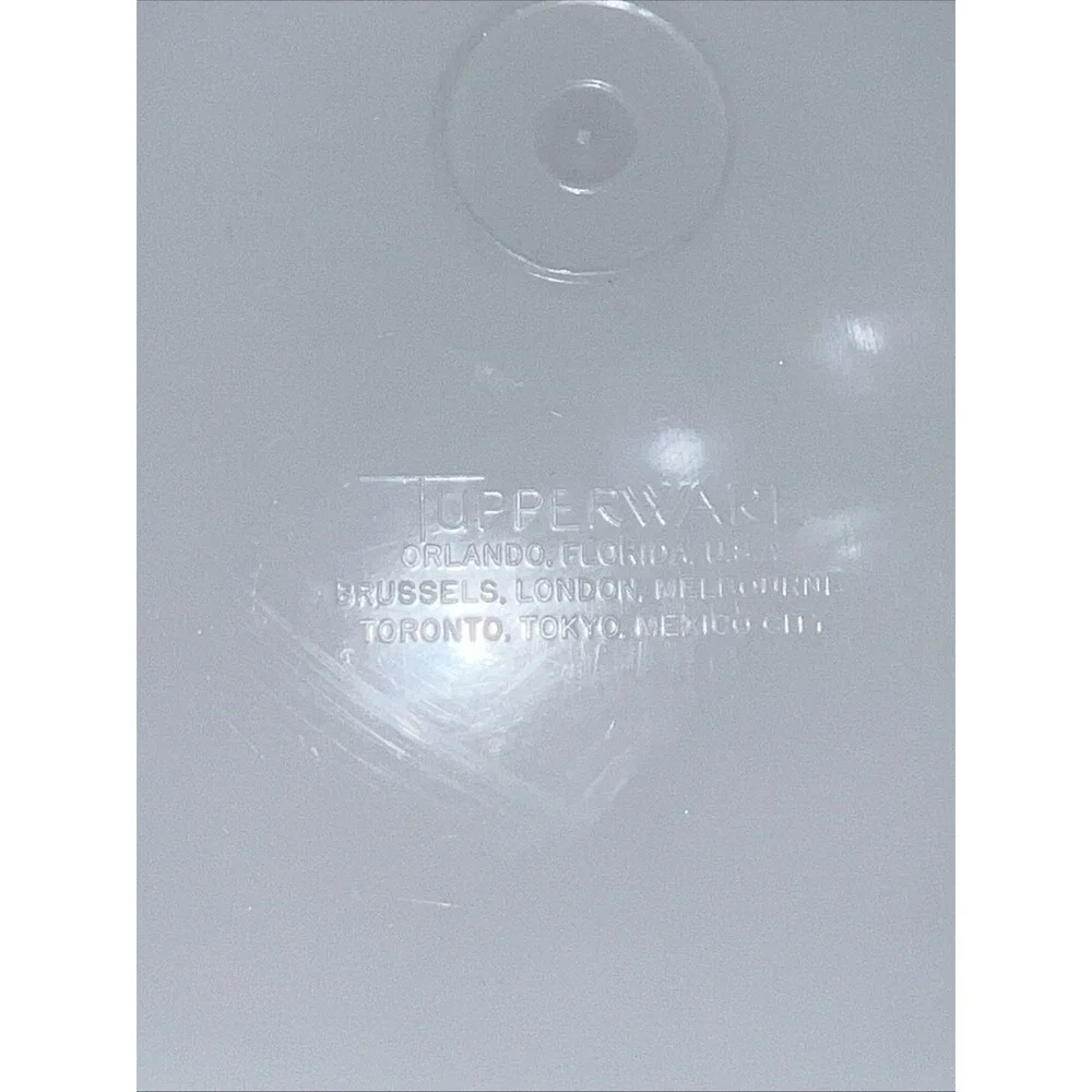 Vintage Tupperware 1201-3 Jello Gelatin Mold 3 Piece Sea Green W/‎ Tray 617-8